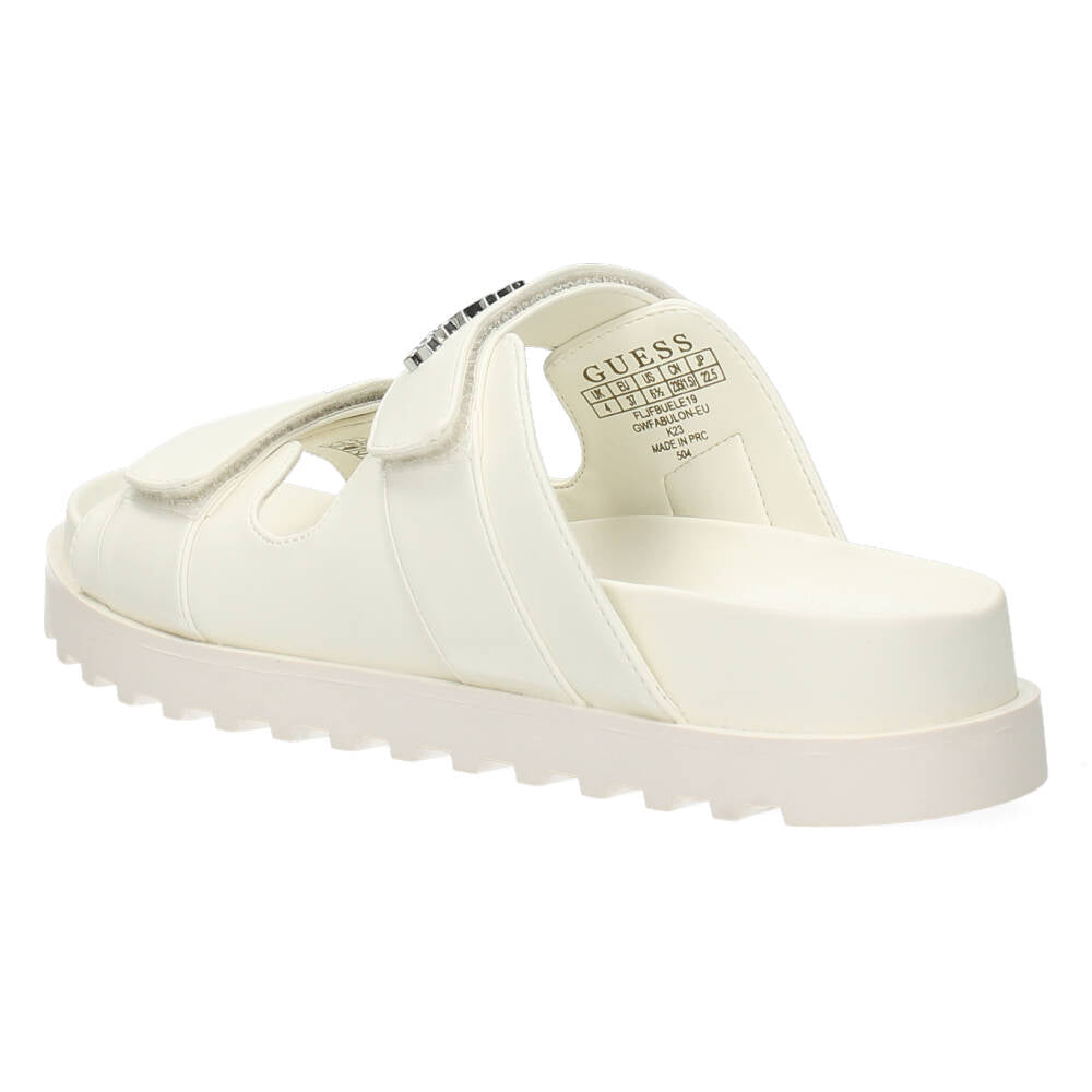 Ecru slippers