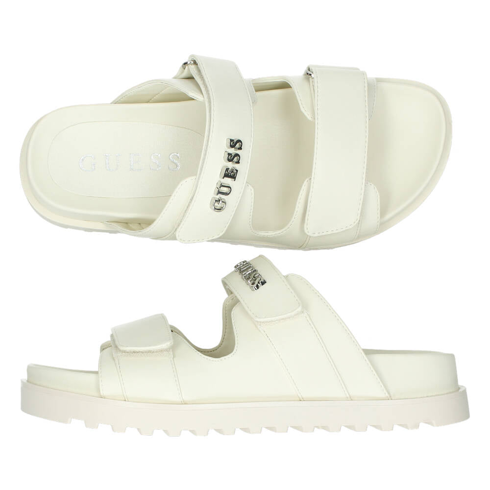 Ecru slippers