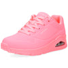 Fluo roze sneakers