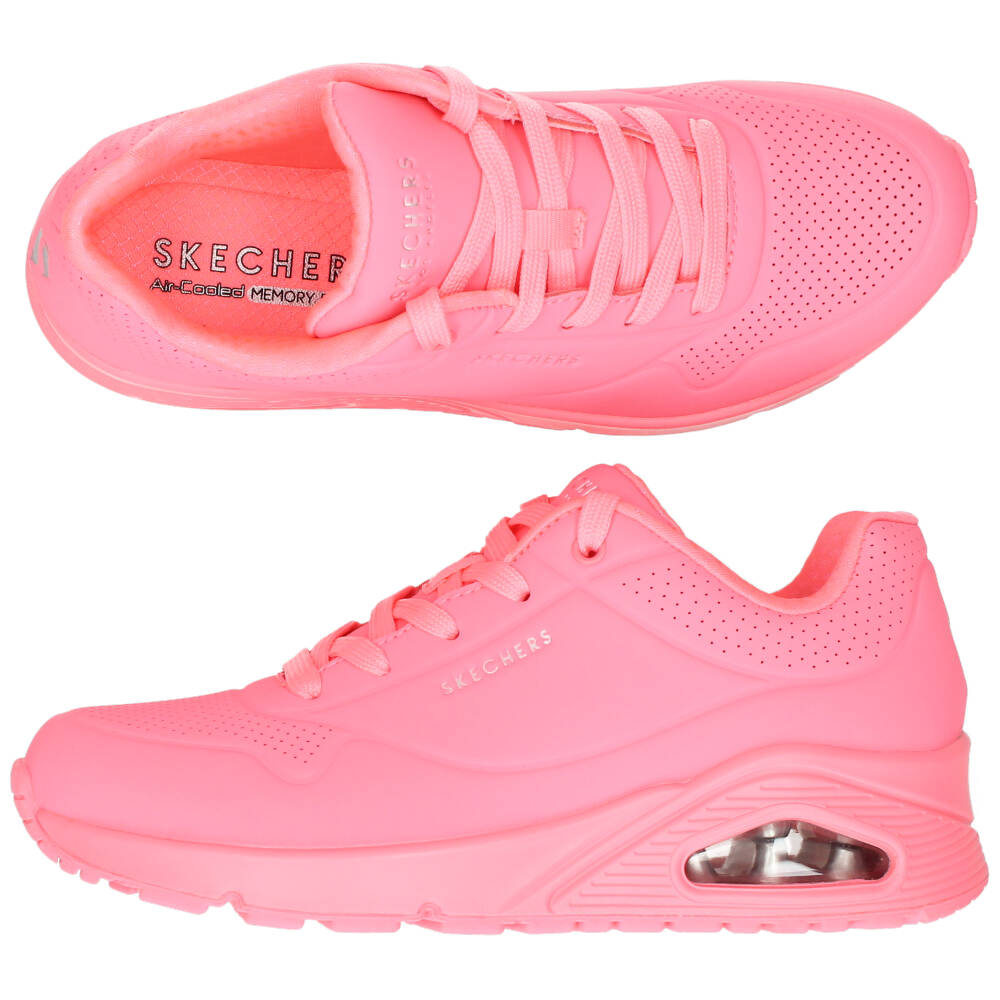 Fluo roze sneakers