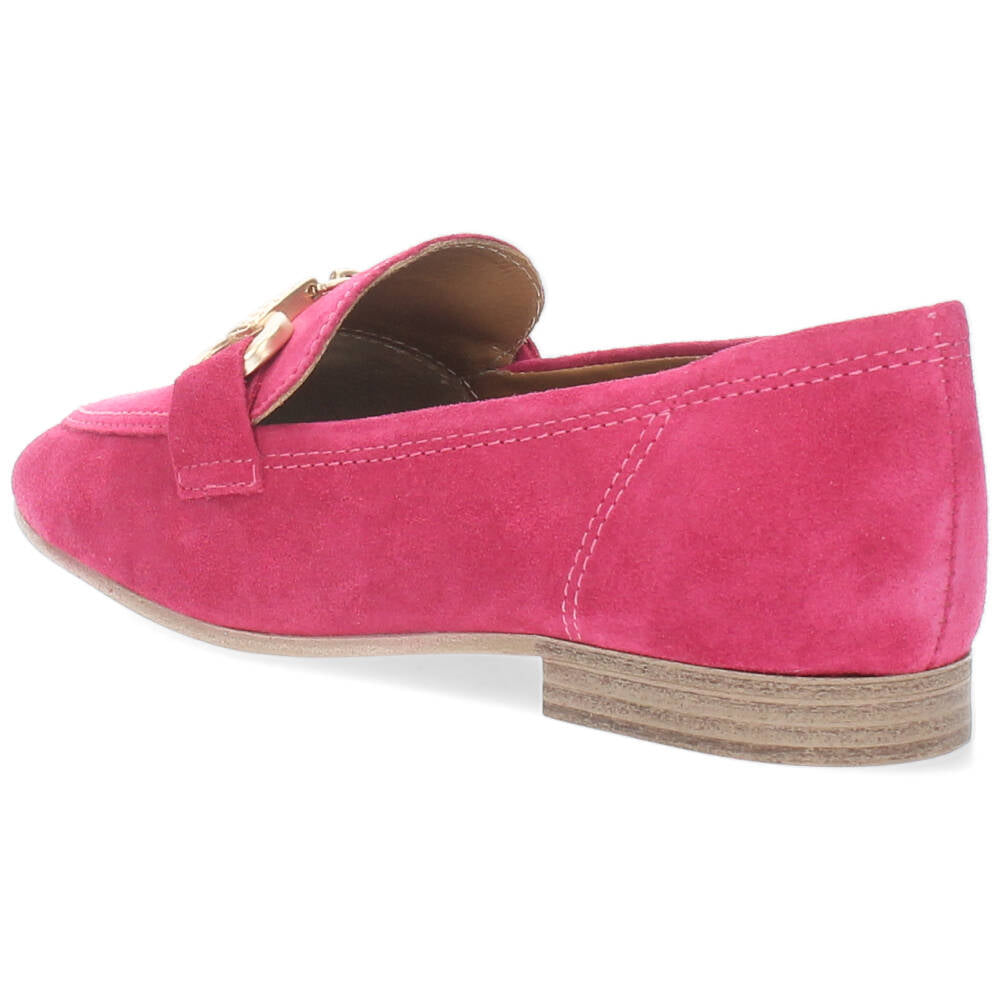Fuchsia loafers