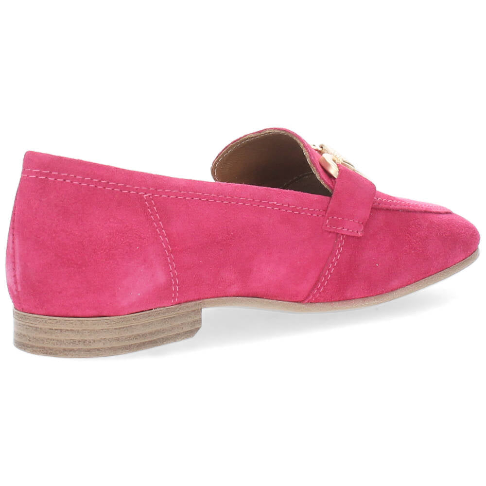 Fuchsia loafers
