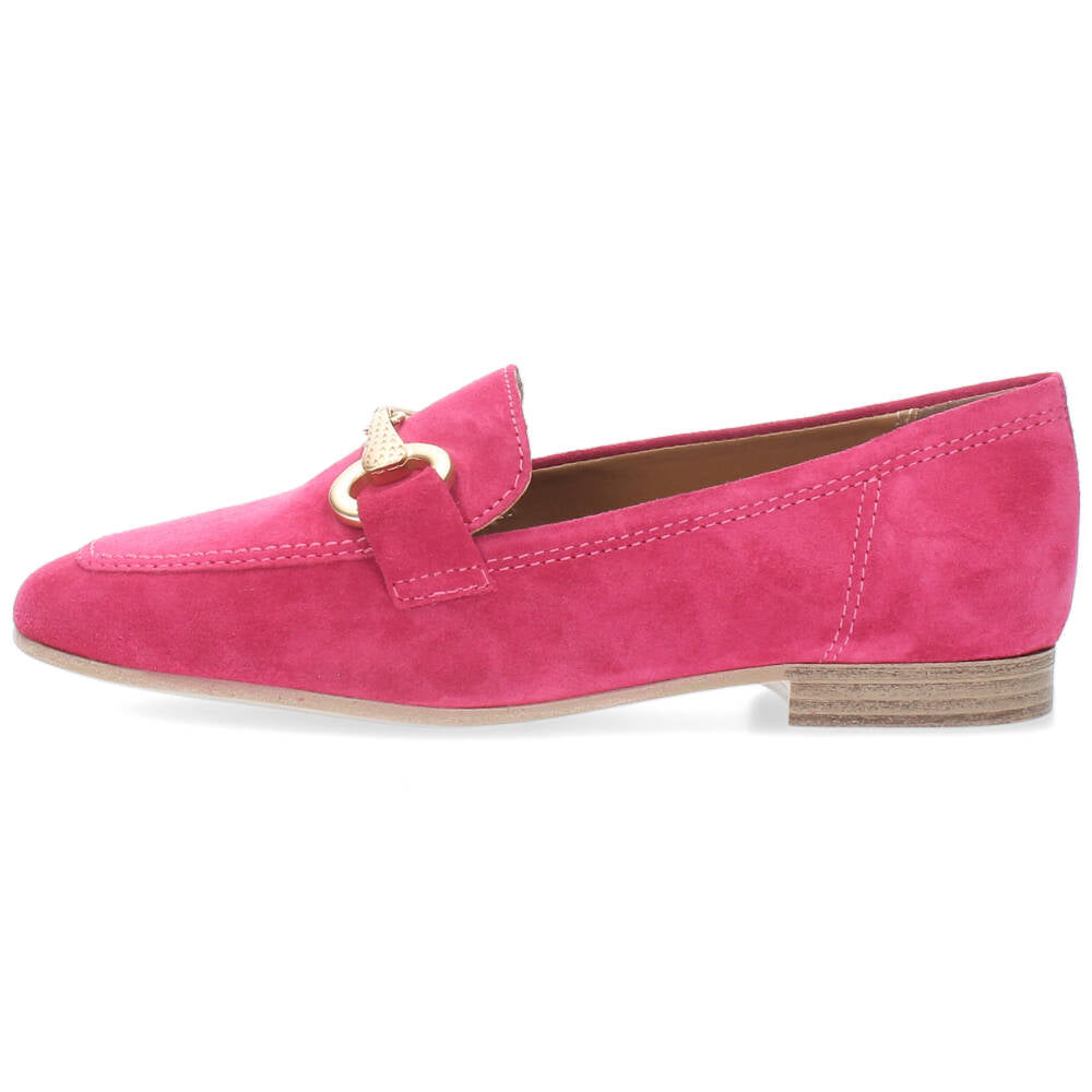Fuchsia loafers