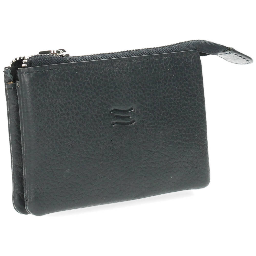 Donkerblauwe portefeuille