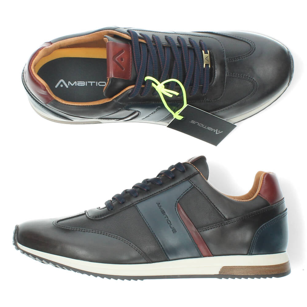 Donkerbruine veterschoenen