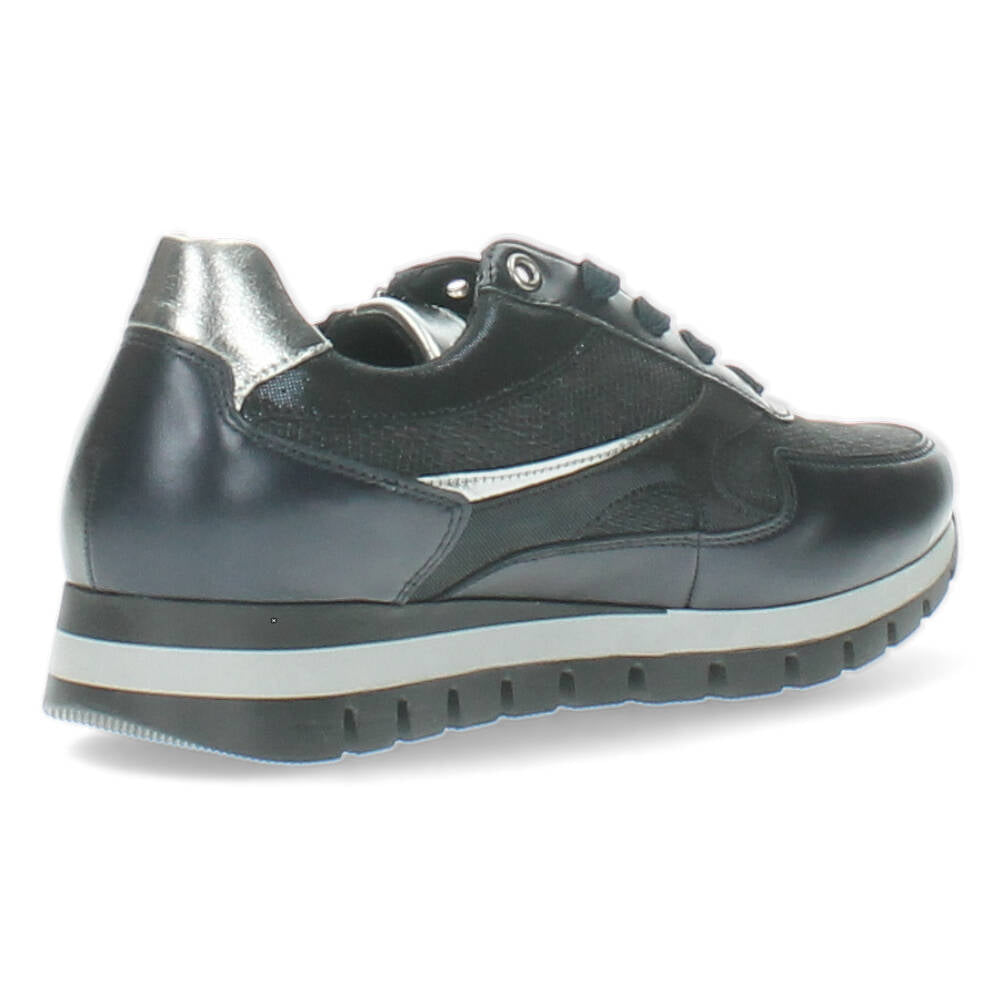 Blauwe sneakers