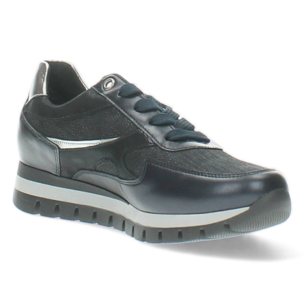 Blauwe sneakers