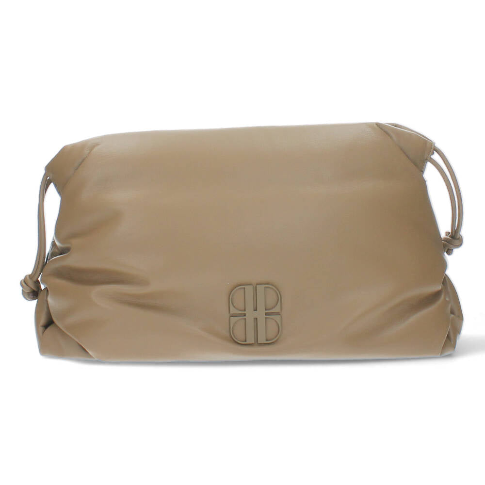 Taupe schoudertas