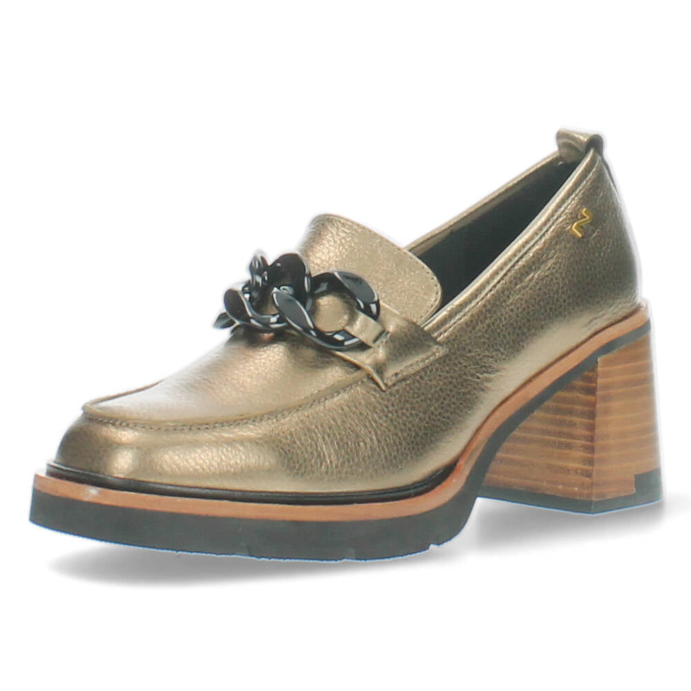 Bronzen mocassins