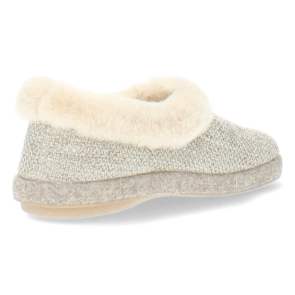 Beige pantoffels