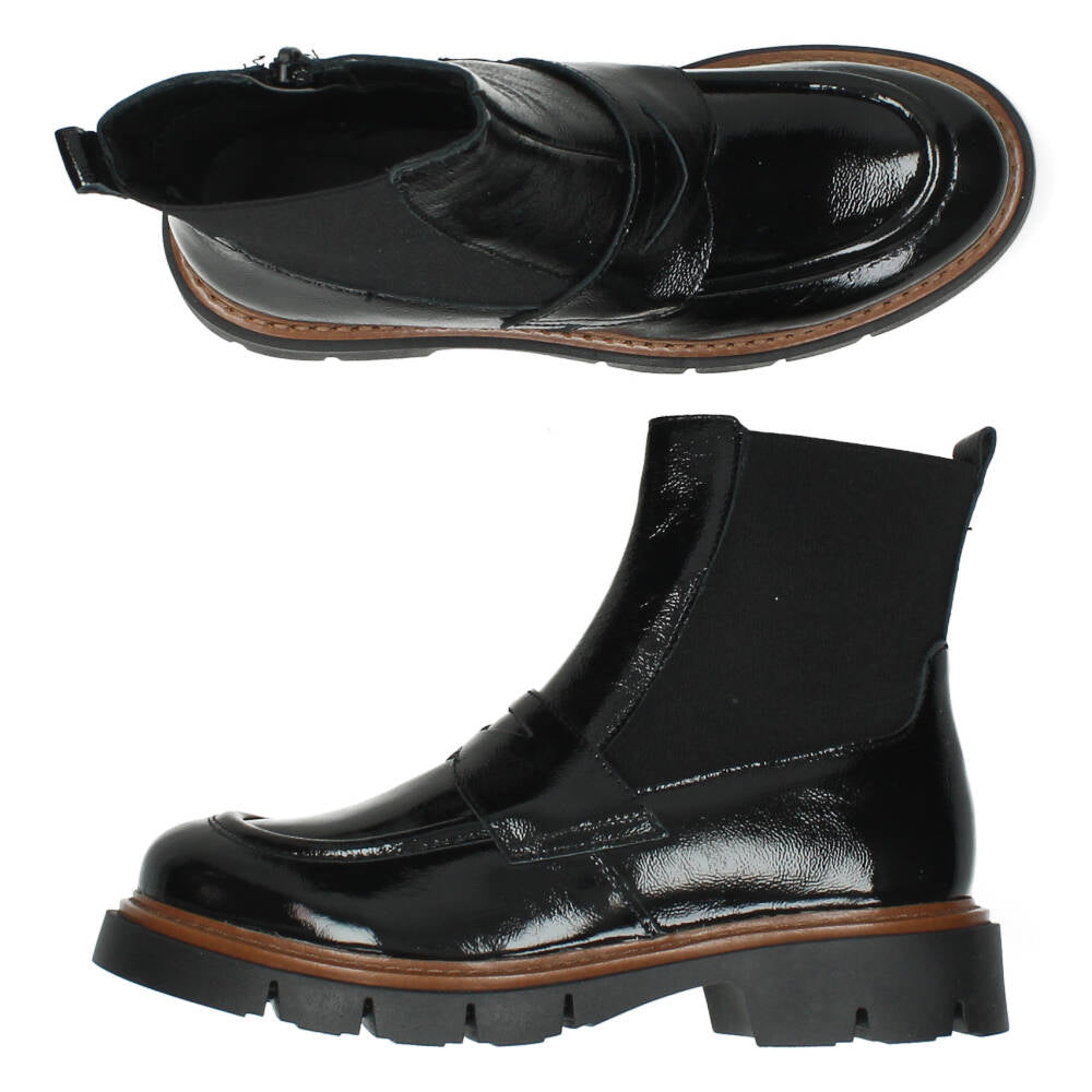 Zwarte bottines