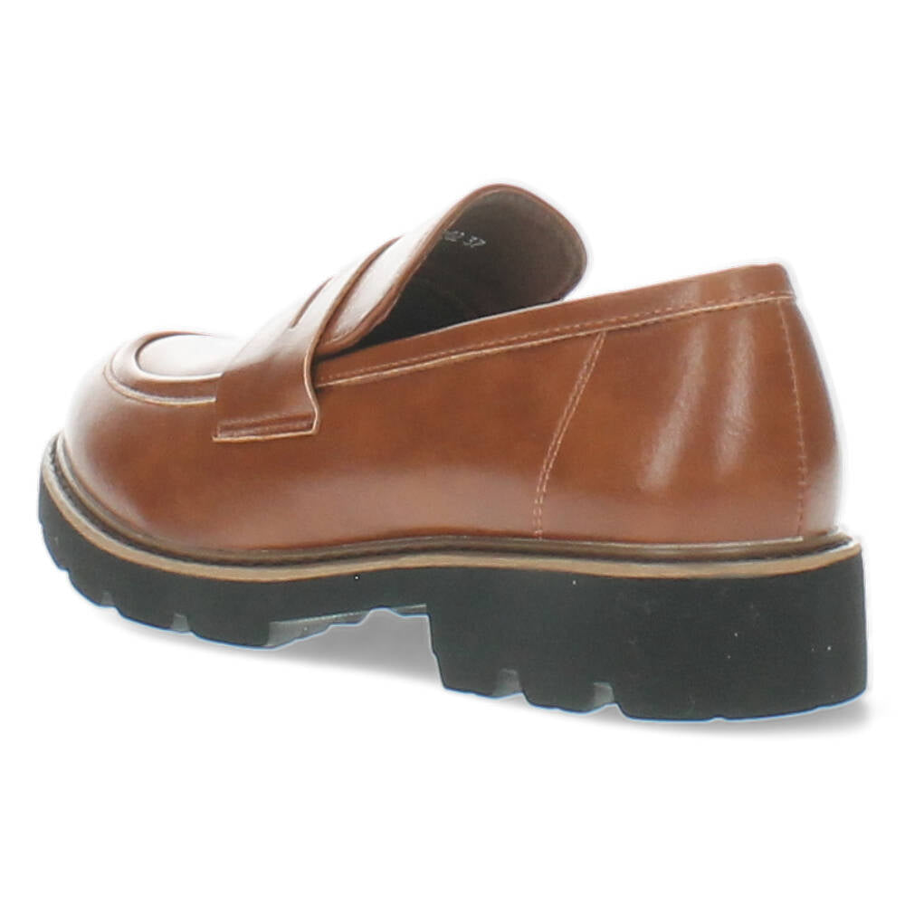 Cognac mocassins