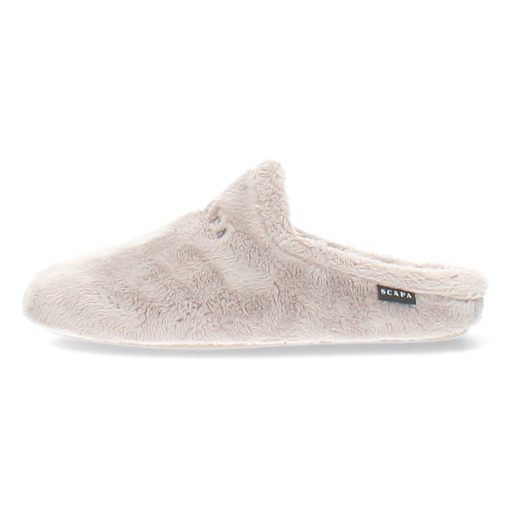 Lila pantoffels