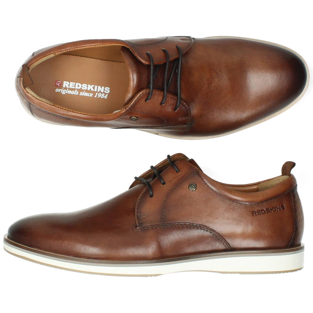Cognac veterschoenen