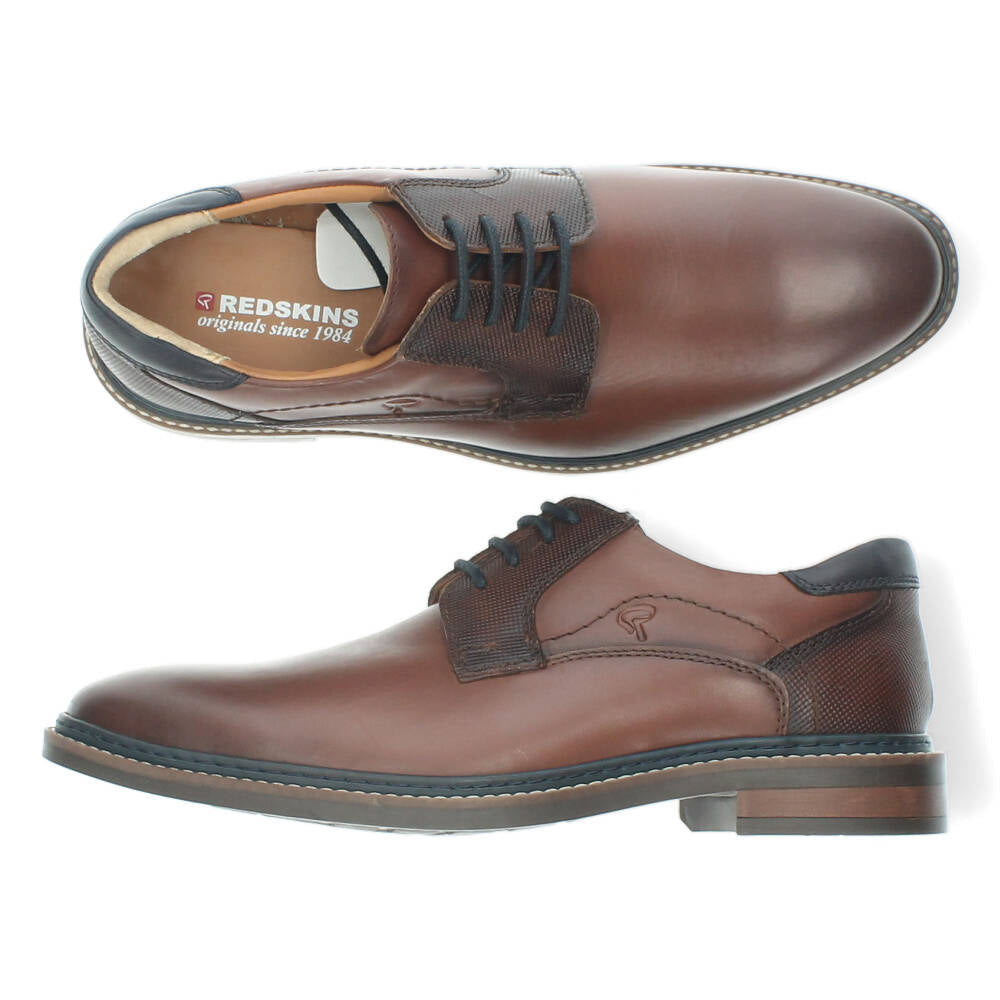 Cognac veterschoenen