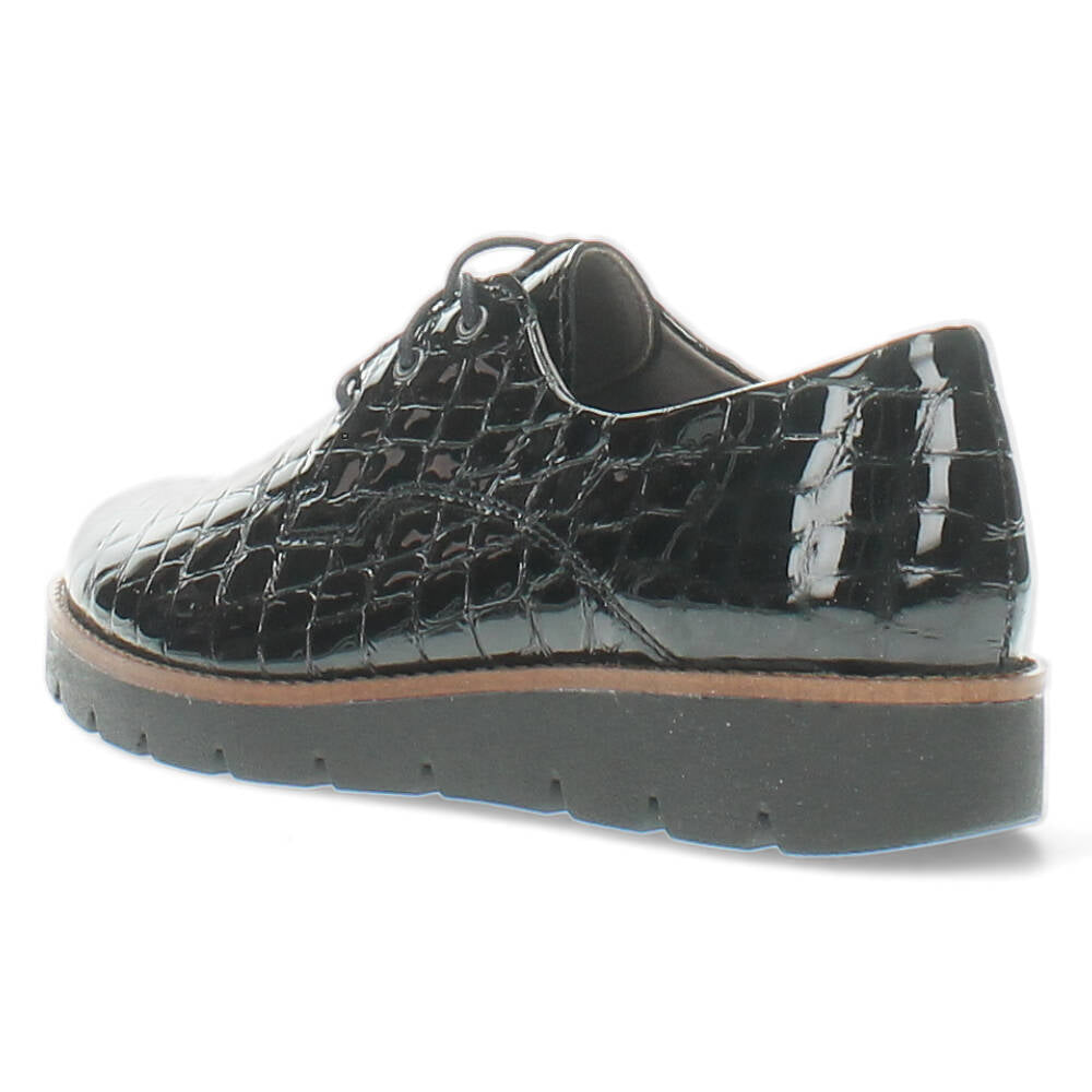 Zwarte veterschoenen