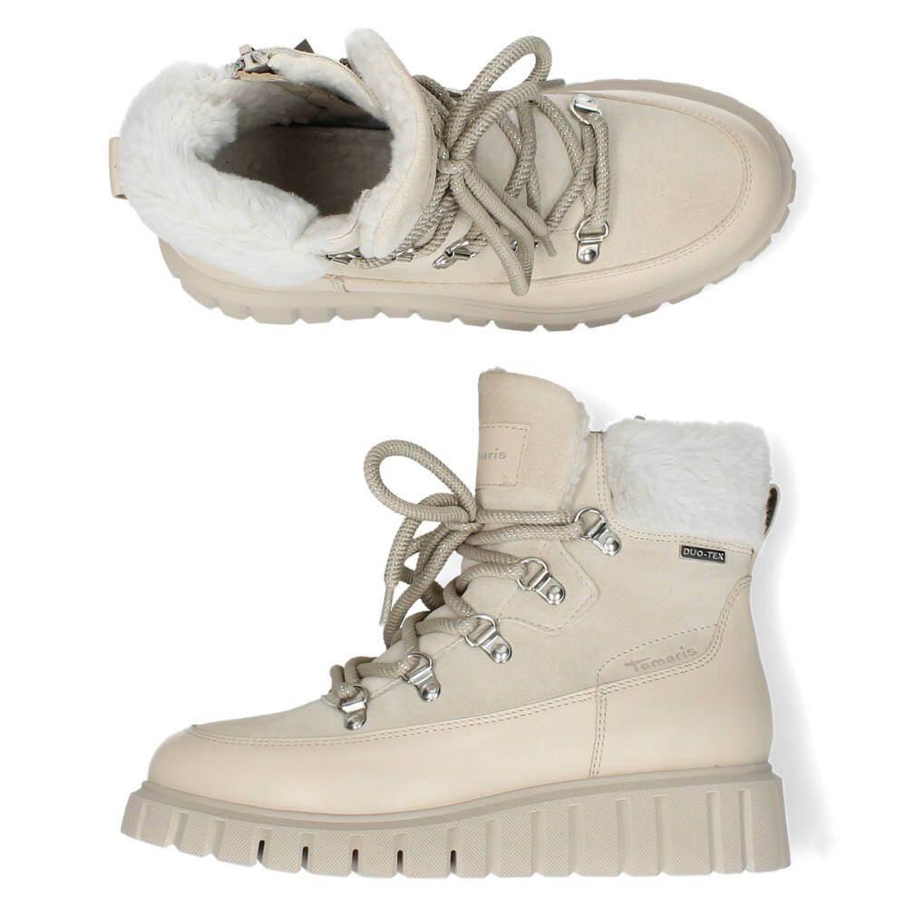 Ecru bottines