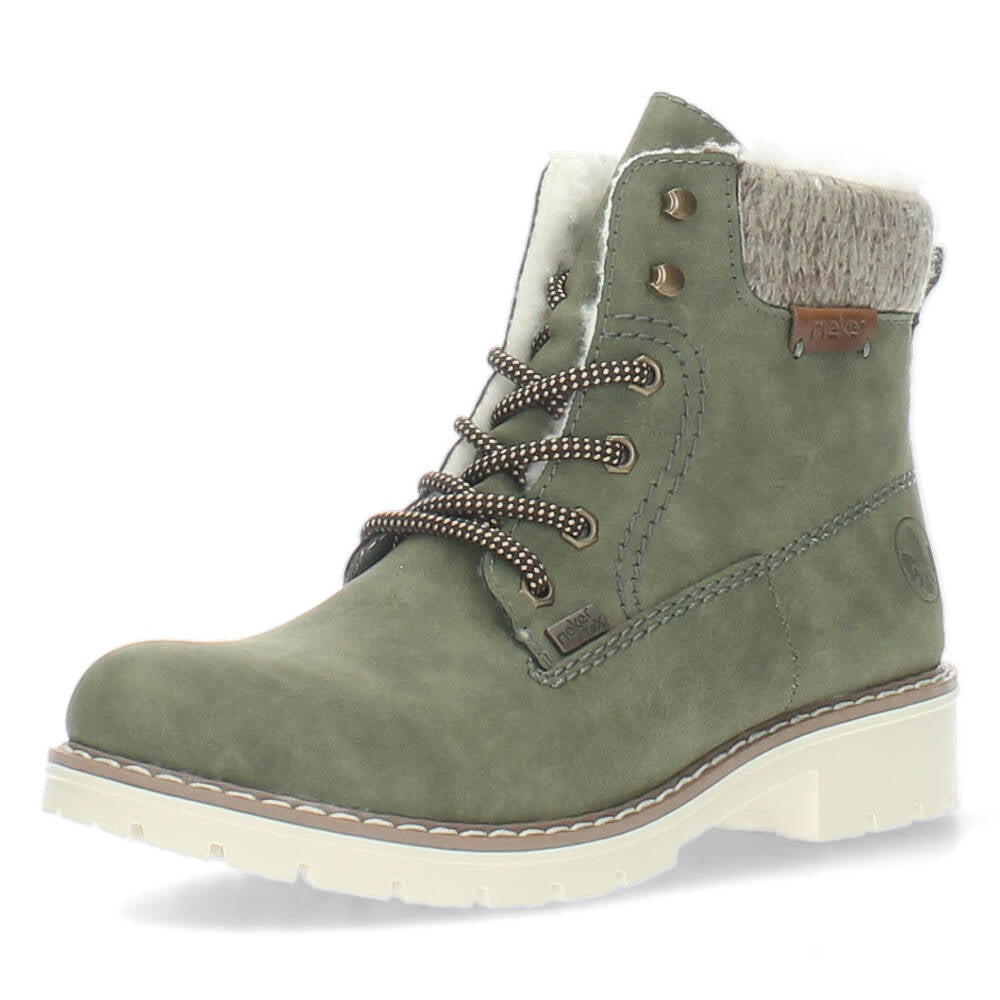 Kaki bottines