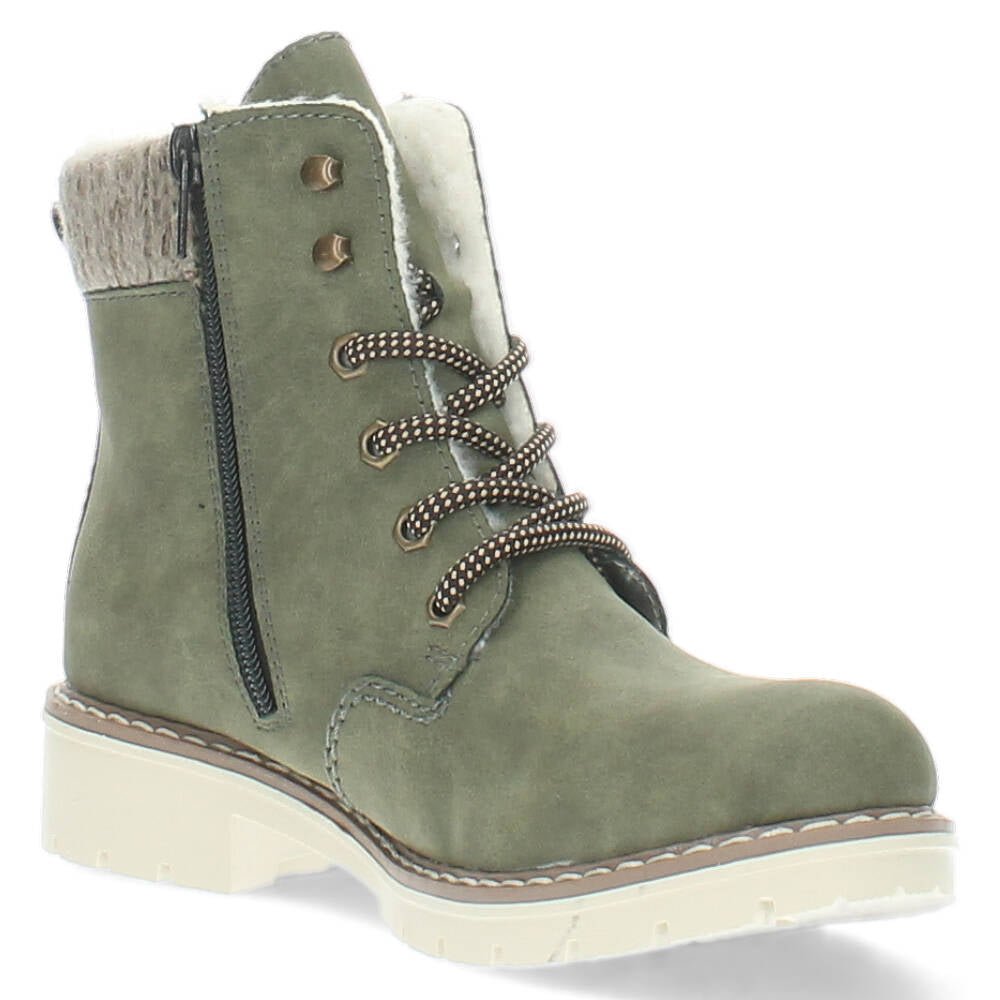 Kaki bottines