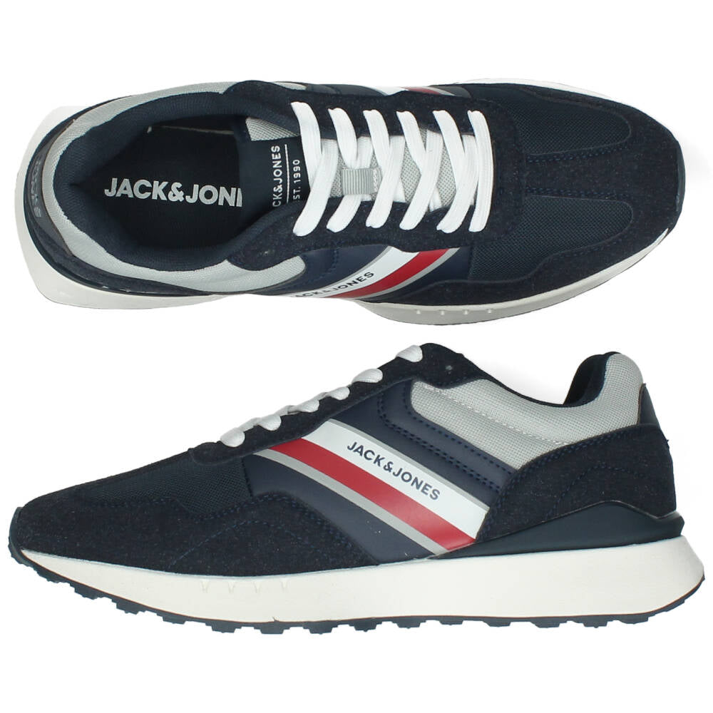 Blauwe sneakers