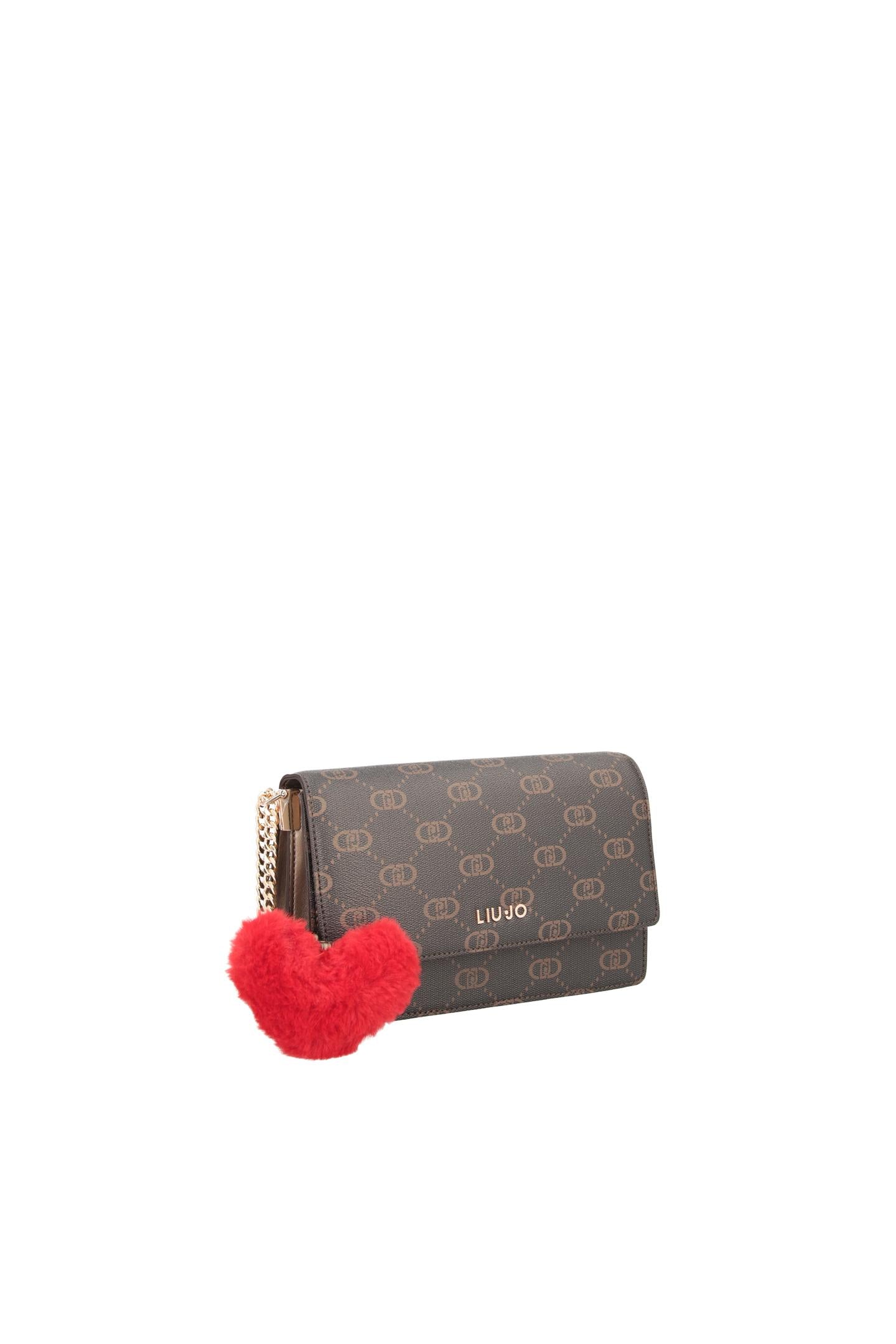 Donkerbruine crossbody