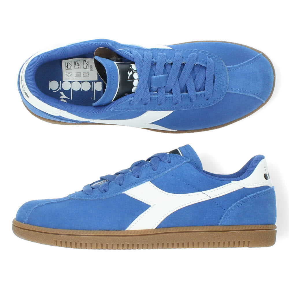 Blauwe sneakers