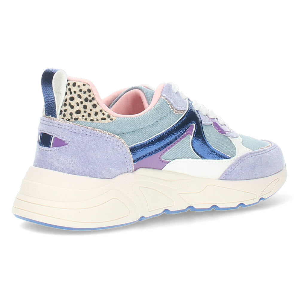 Blauwe sneakers