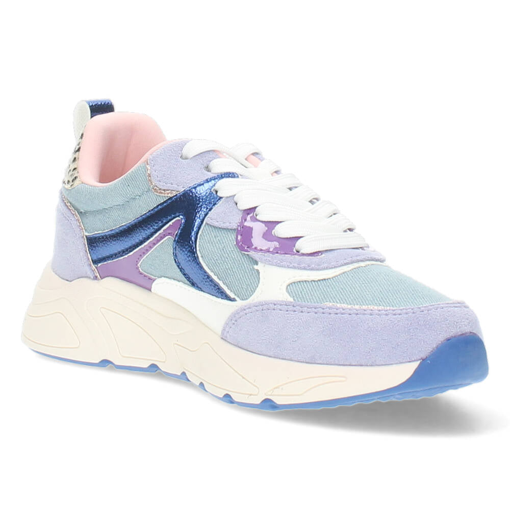 Blauwe sneakers