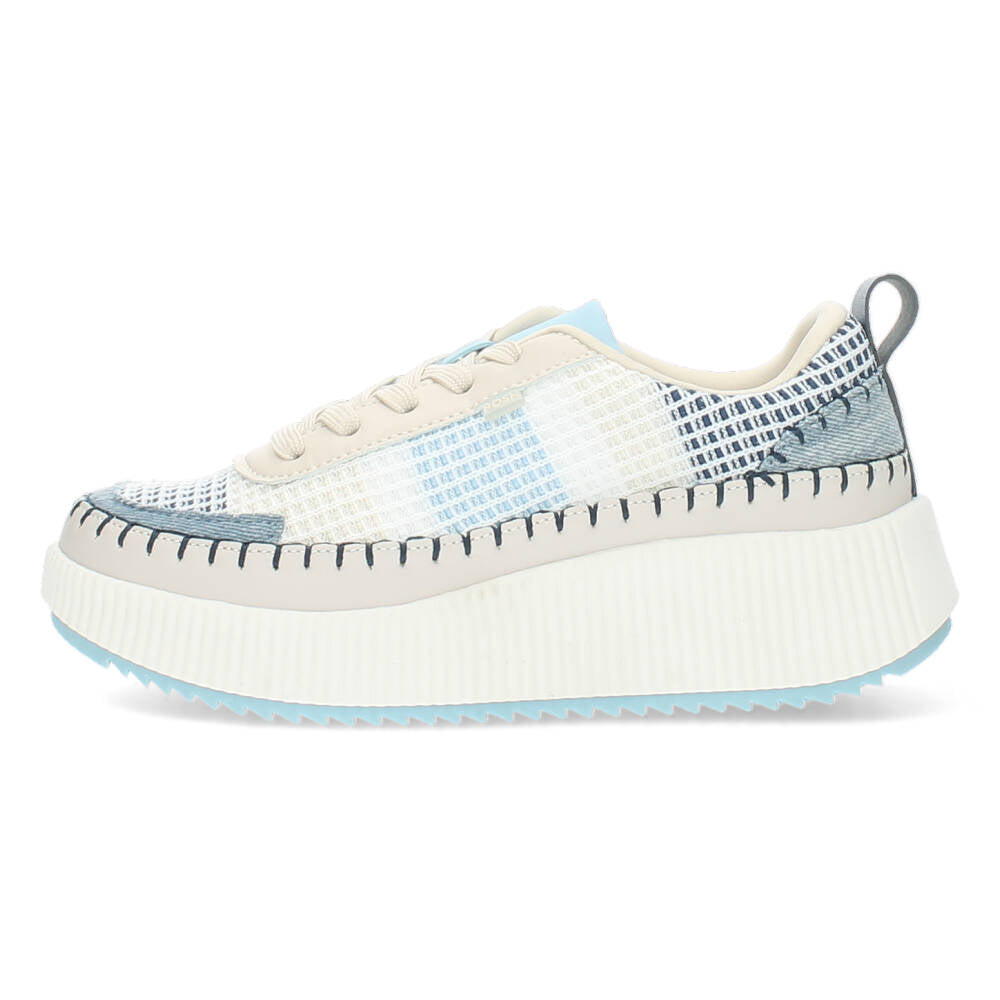 Blauwe sneakers