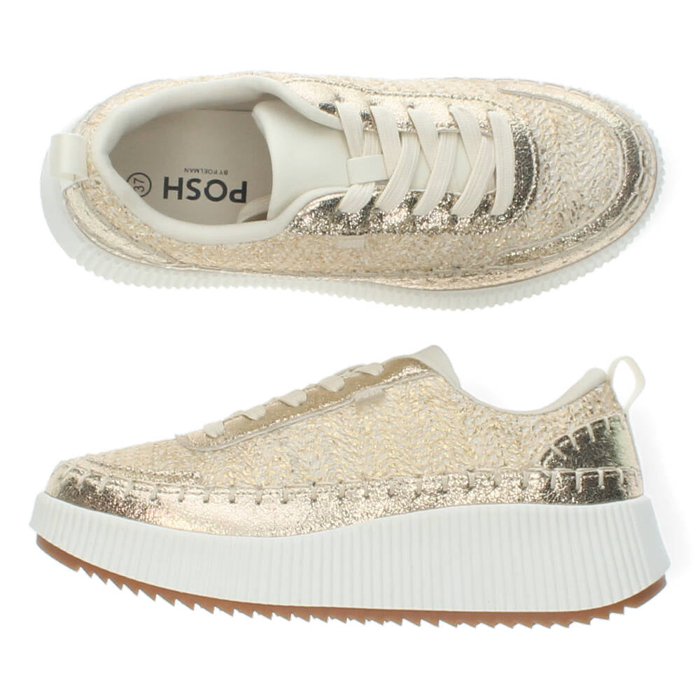 Gouden sneakers