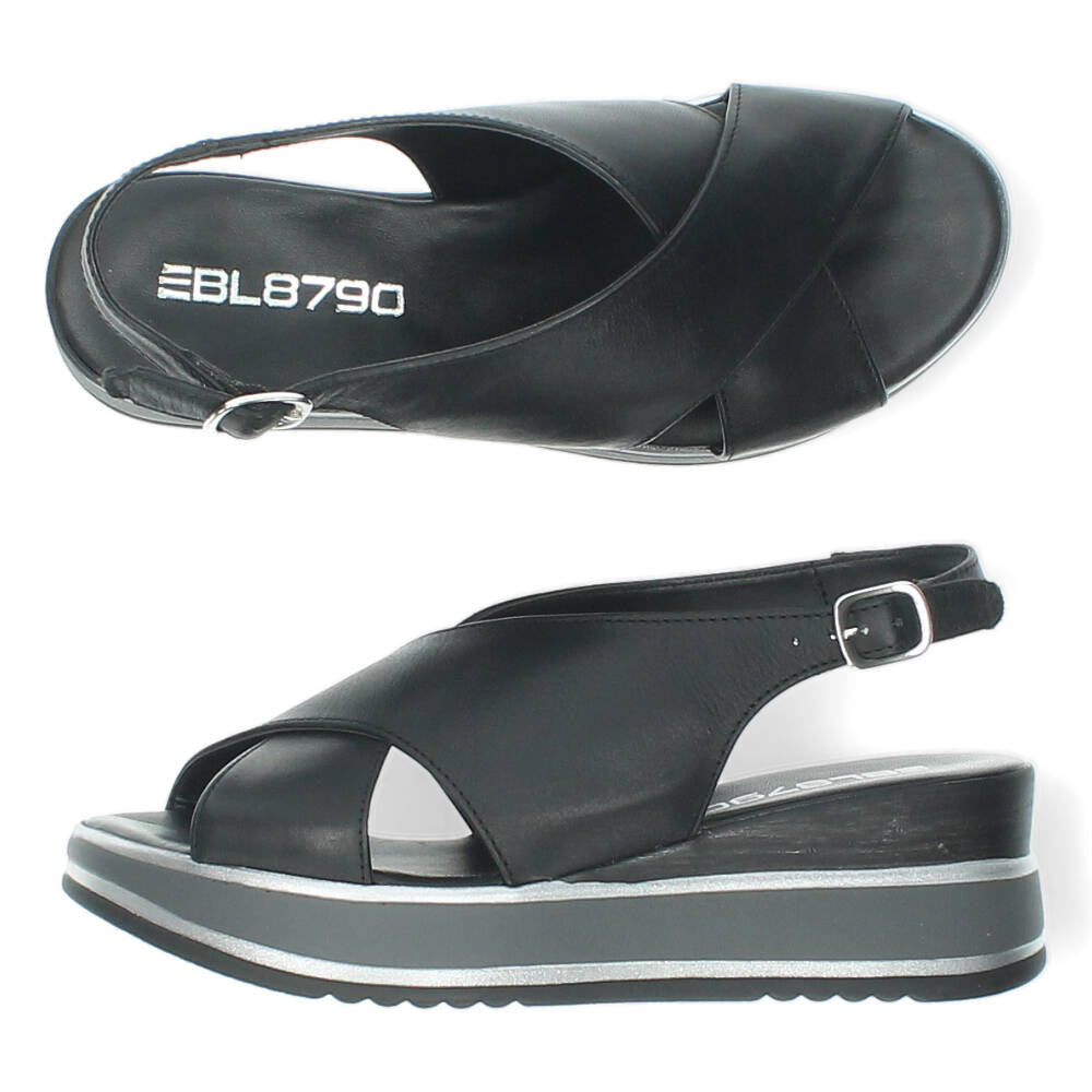 Zwarte sandalen