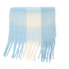 Blauwe sjaal