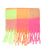 Multicolour sjaal