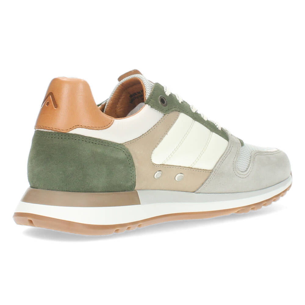 Beige/Groene sneakers