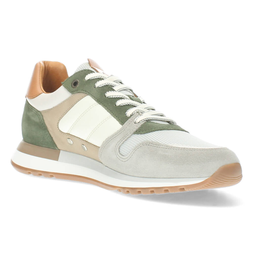Beige/Groene sneakers