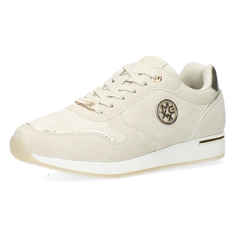 Zandkleurige sneakers