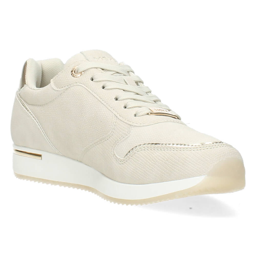 Zandkleurige sneakers