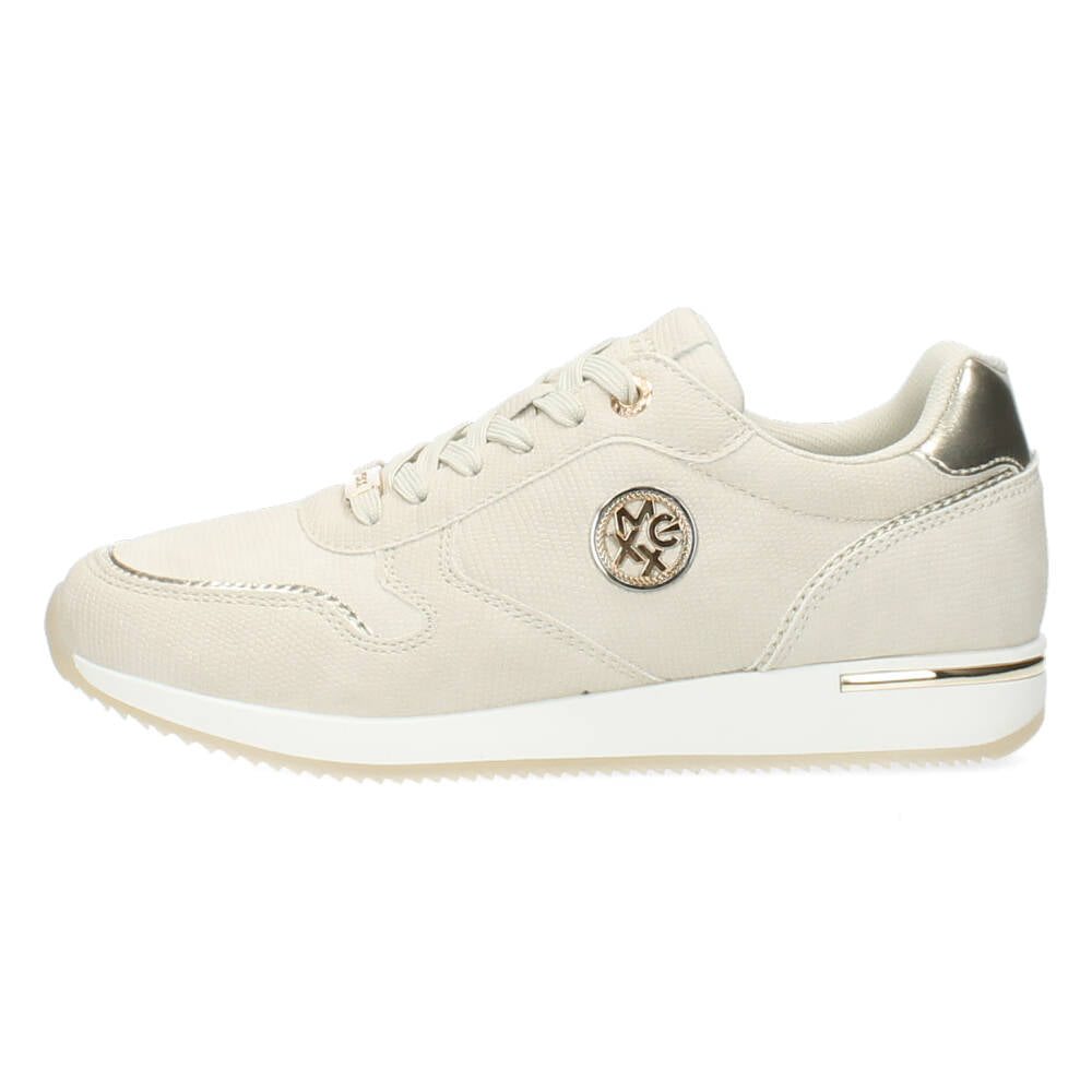 Zandkleurige sneakers