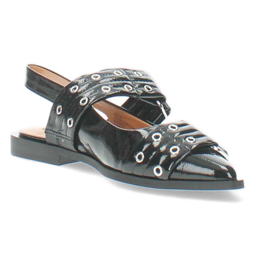 Zwarte slingbacks