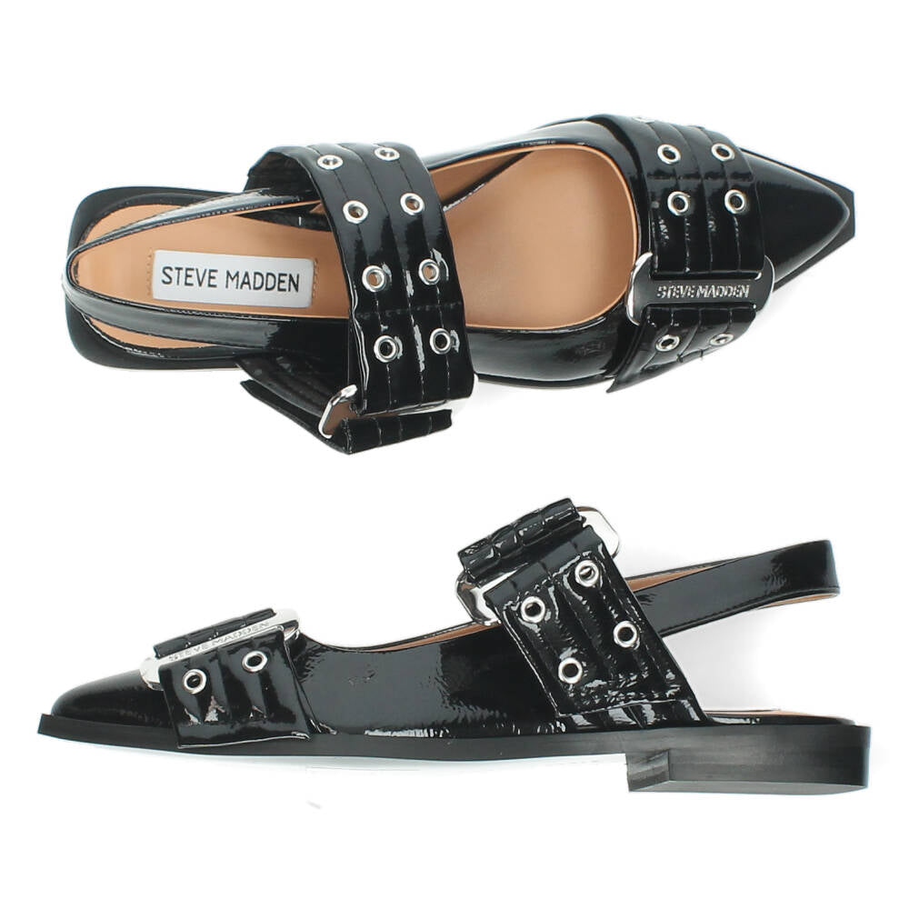 Zwarte slingbacks