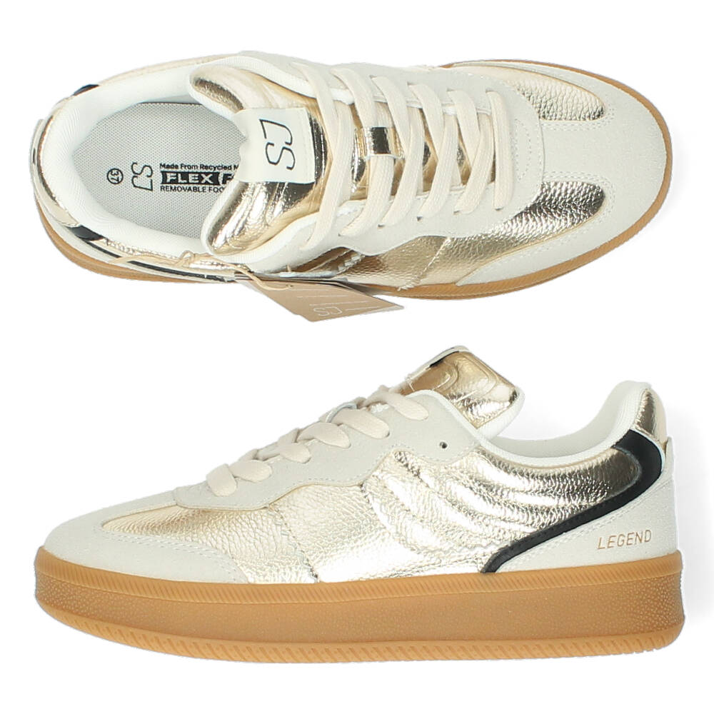 Gouden sneakers