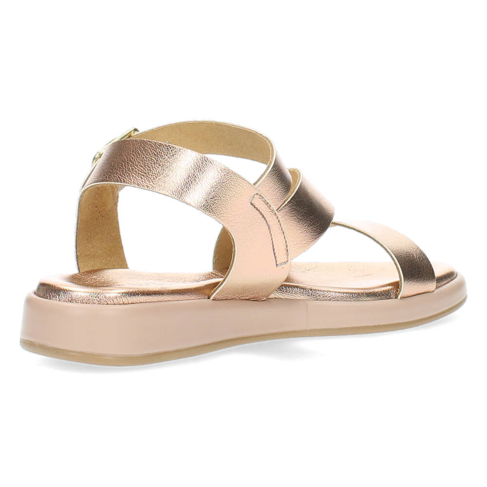 Rosé gouden sandalen
