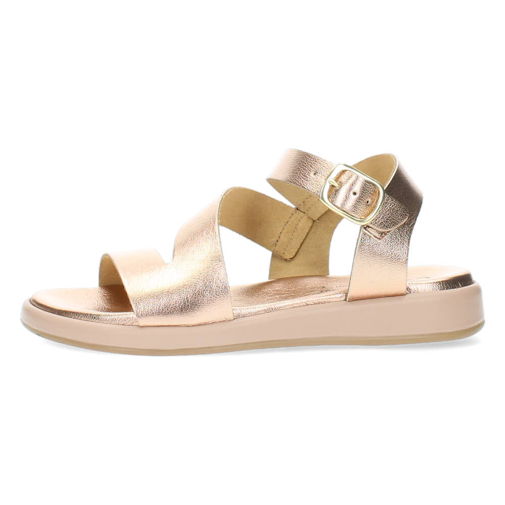 Rosé gouden sandalen