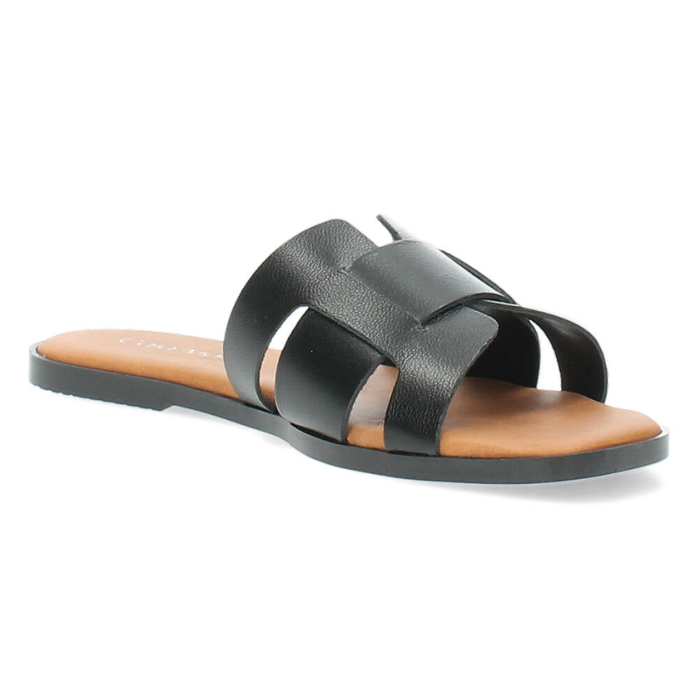 Zwarte slippers