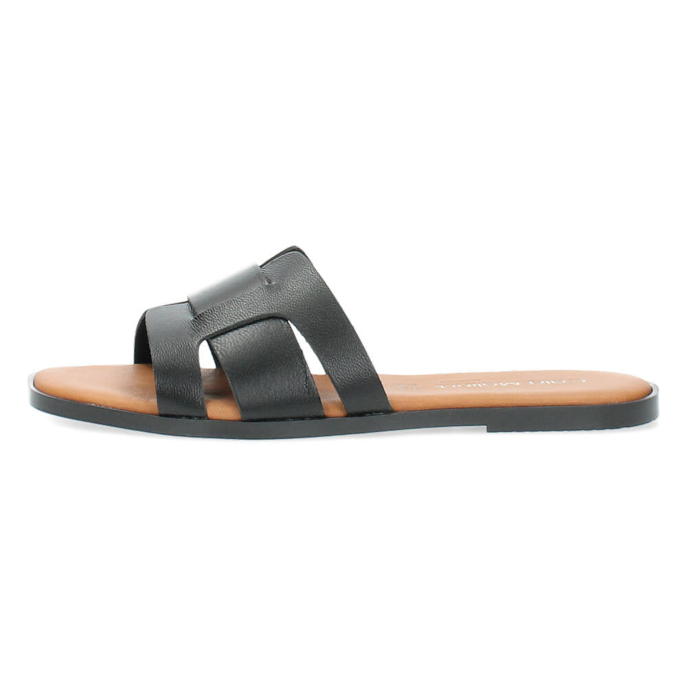 Zwarte slippers