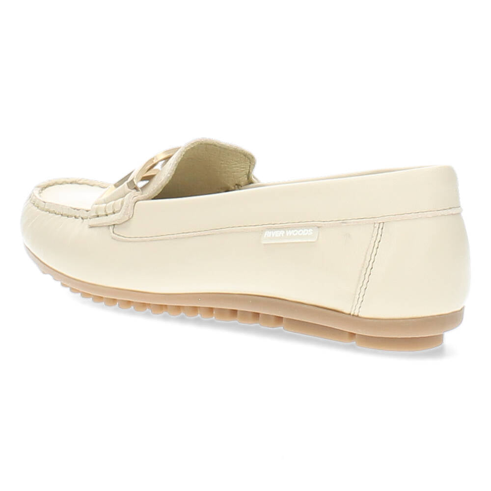 Beige mocassins