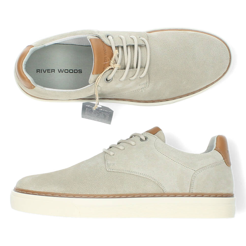 Beige veterschoenen