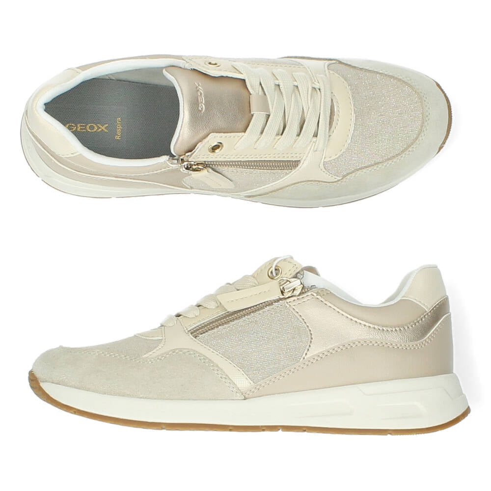 Beige sneakers