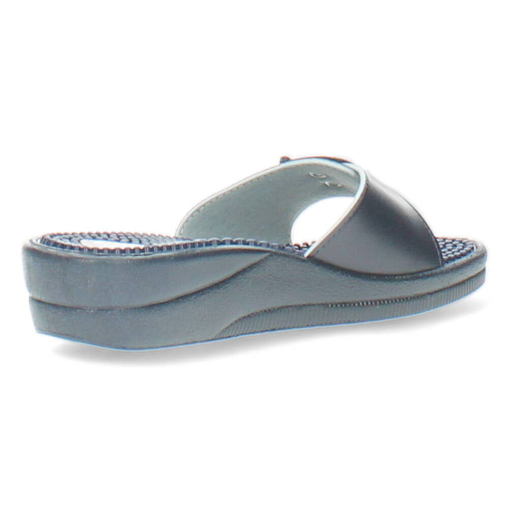 Blauwe slippers