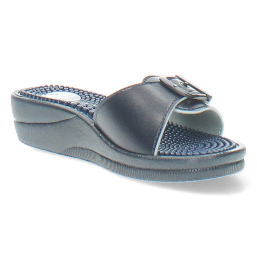 Blauwe slippers